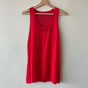 Rinestone Red Top